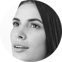 אף ישר של אישה